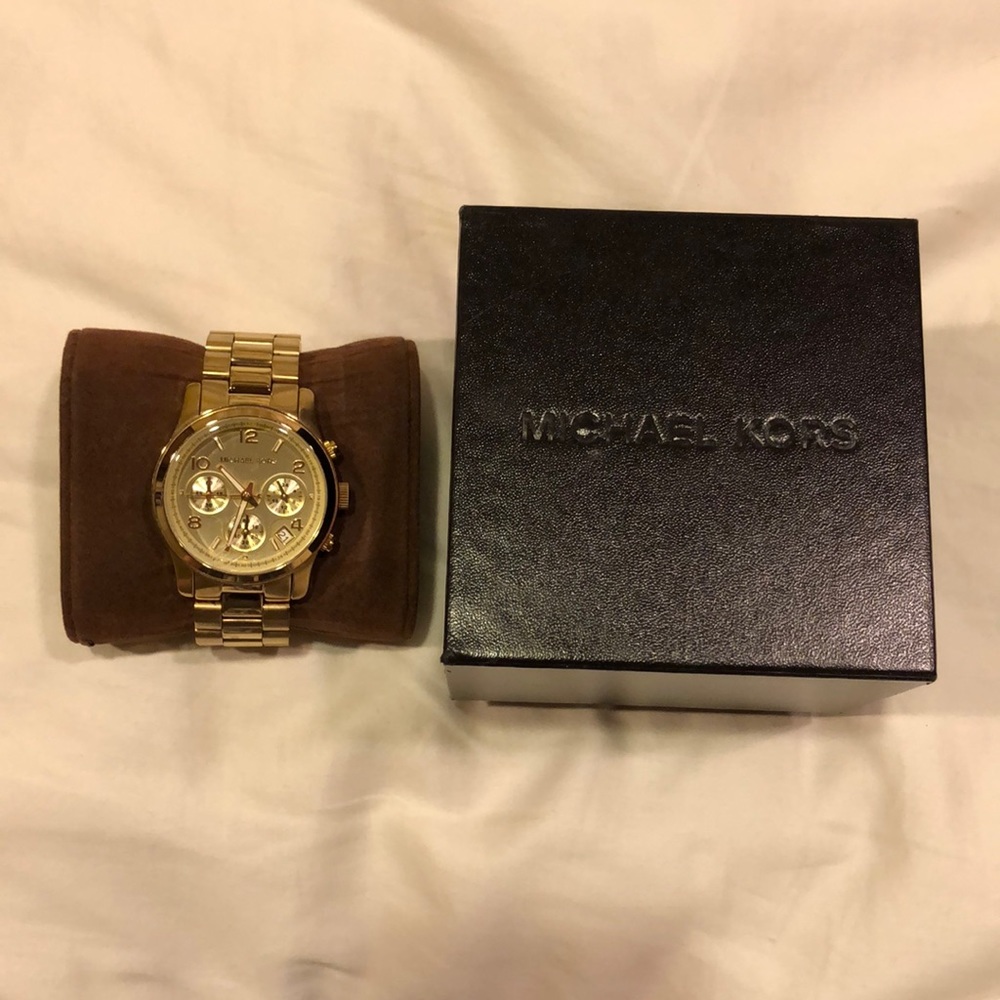 Michael Kors gold watch